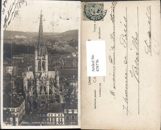 478776,Kirche Rouen Clocher de St Maclou