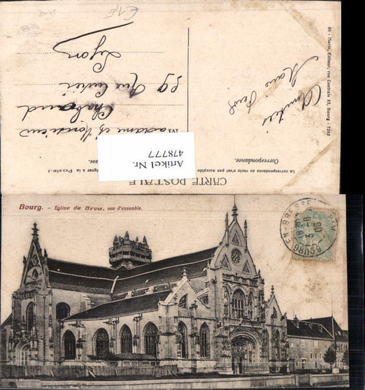 478777,Kirche Bourg Eglise de Brou vue d ensemble