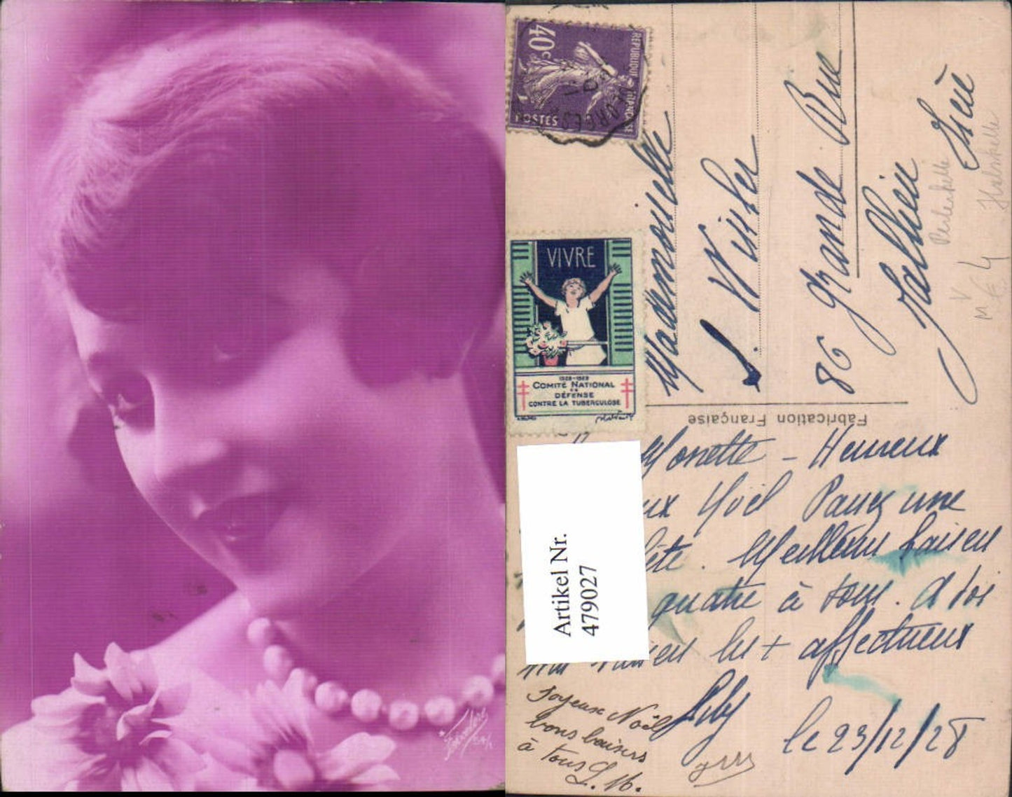 479027,Frau Perlenkette Halskette Portrait pub  Fotocelere 54/1
