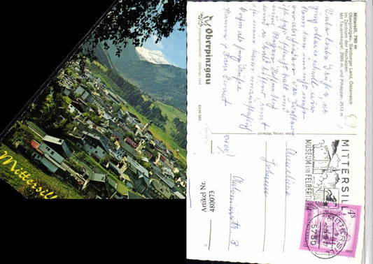 480073,Mittersill Totale Bergkulisse pub Huber