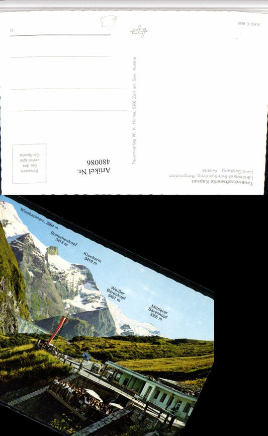 480086,Kaprun Tauernkraftwerk Schrägaufzug Bergstation Bergkulisse