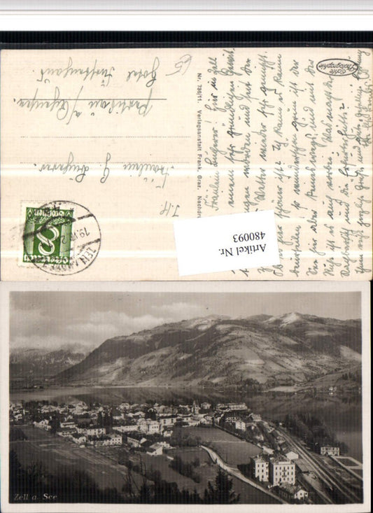 480093,Zell am See Totale Bergkulisse