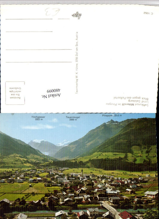 480099,Mittersill Totale geg. Felbertal Bergkulisse