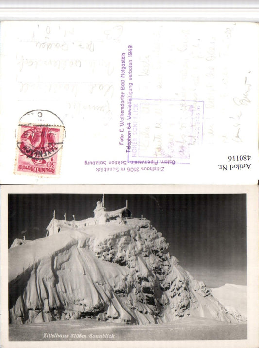 480116,Zittelhaus Berghütte am Sonnblick b. Rauris