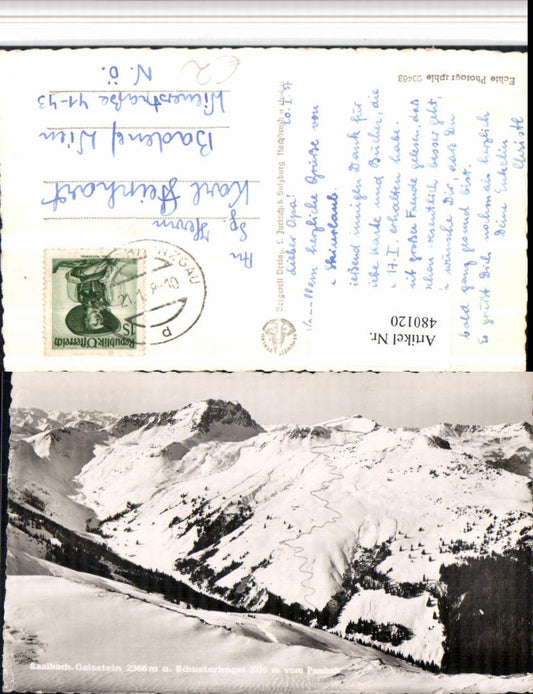 480120,Saalbach Gaisstein vom Penhab Bergkulisse