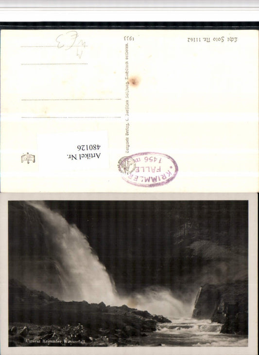 480126,Unterer Krimmler Wasserfall