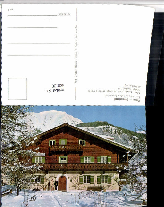 480130,Rauris Pension Bergkristall Winterbild