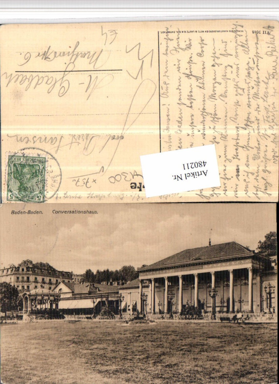 480211, Baden-Baden Conversationshaus Building
