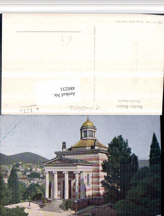 480231, Baden-Baden Stourdza Chapel
