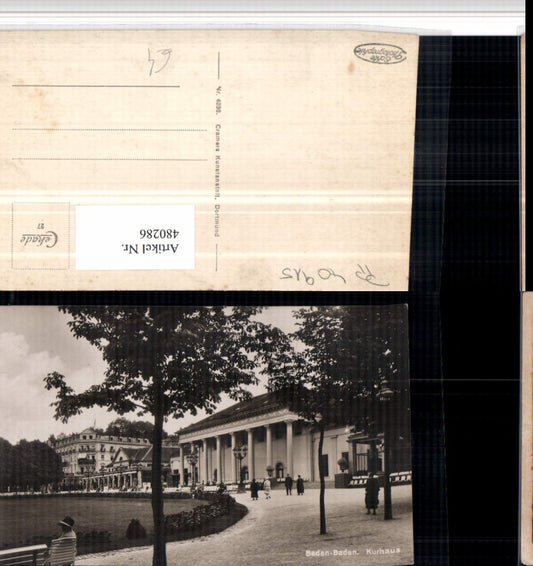 480286, Baden-Baden Kurhaus Building