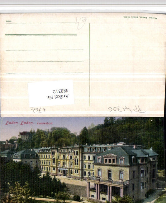 480312, Baden-Baden State Bath Building