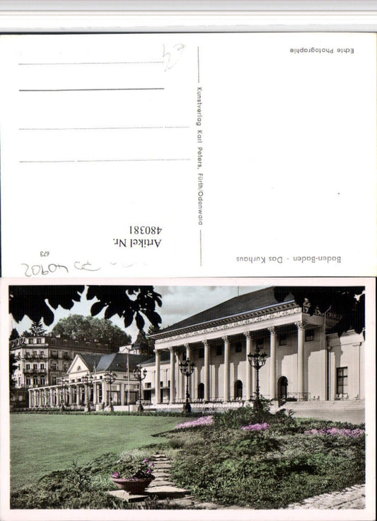 480381, Baden-Baden Kurhaus