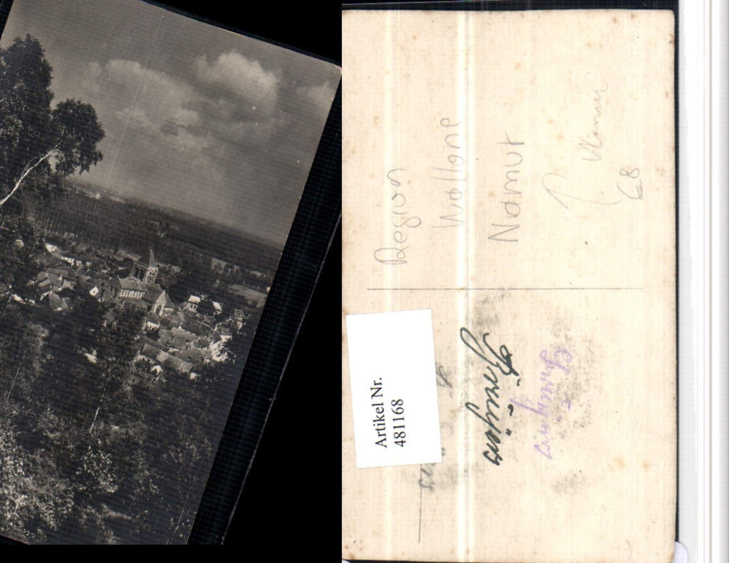 481168,Foto AK Belgium Namur Teilansicht