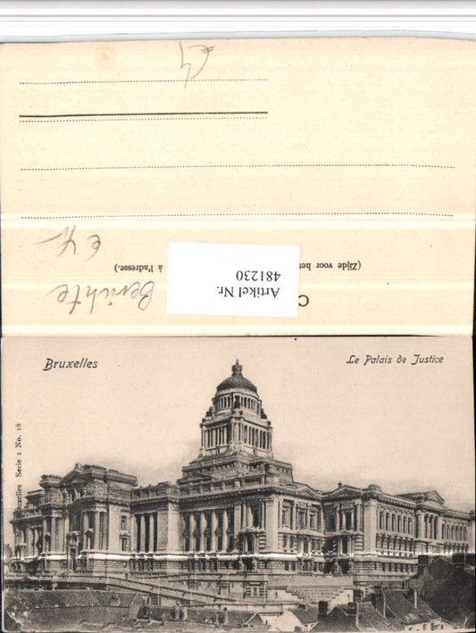 481230,Belgium Bruxelles Brüssel Palais de Justice Justizpalast