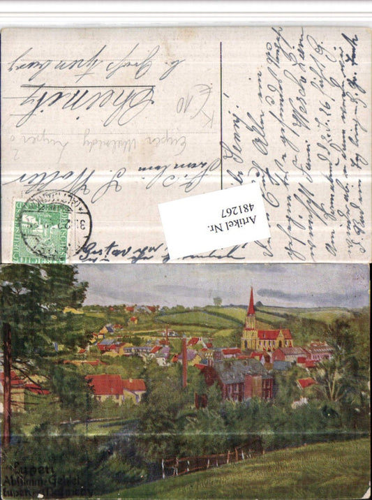 481267,Künstler AK Belgium Eupen Malmedy Totale