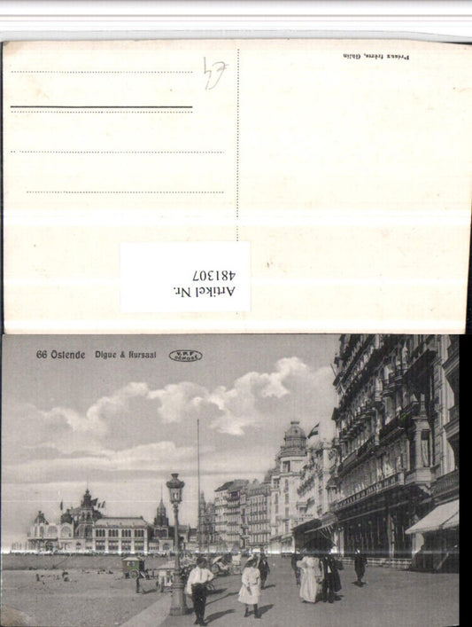 481307,Belgium Ostende Digue Kursaal Promenade