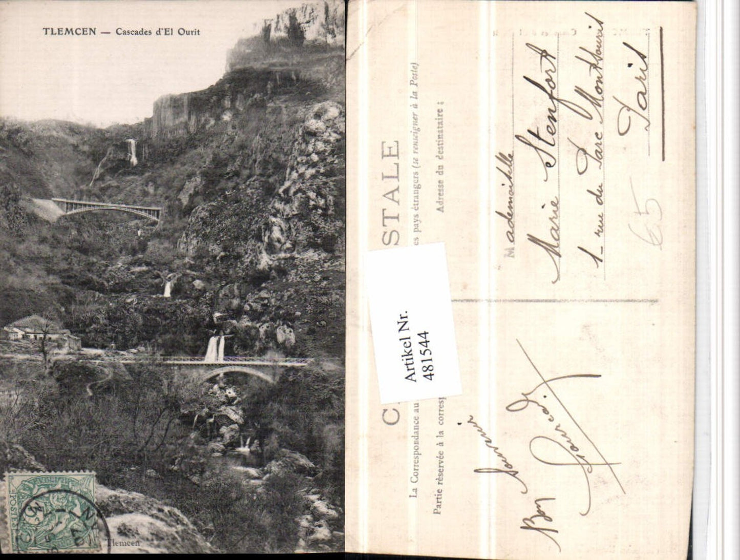 481544,Algeria Tlemcen Cascades d'El Ourit Wasserfall