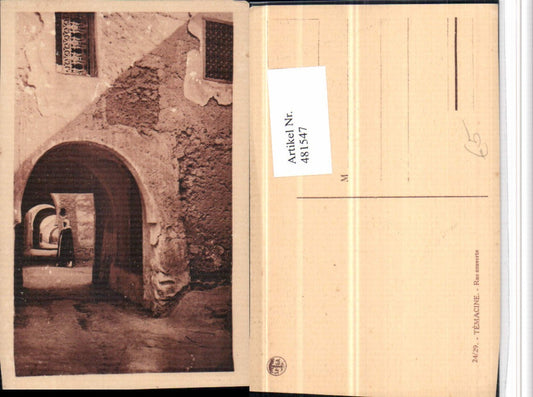 481547,Algeria Temacine Rue couverte Gasse