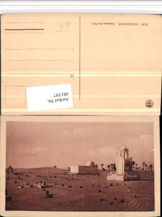 481597,Algeria Touggourt Tombeaux des Rois Grabmal
