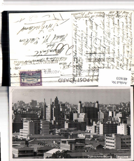 481633,South Africa Johannesburg Skyline Teilansicht