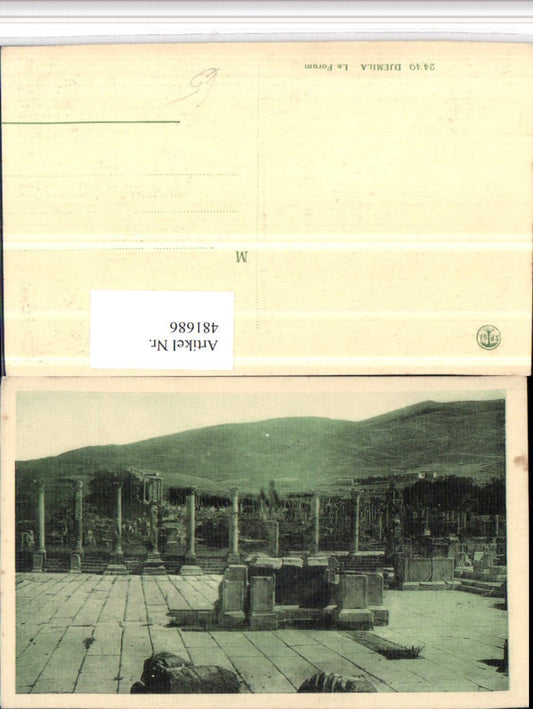 481686,Algeria Djemila Le Forum Säulen