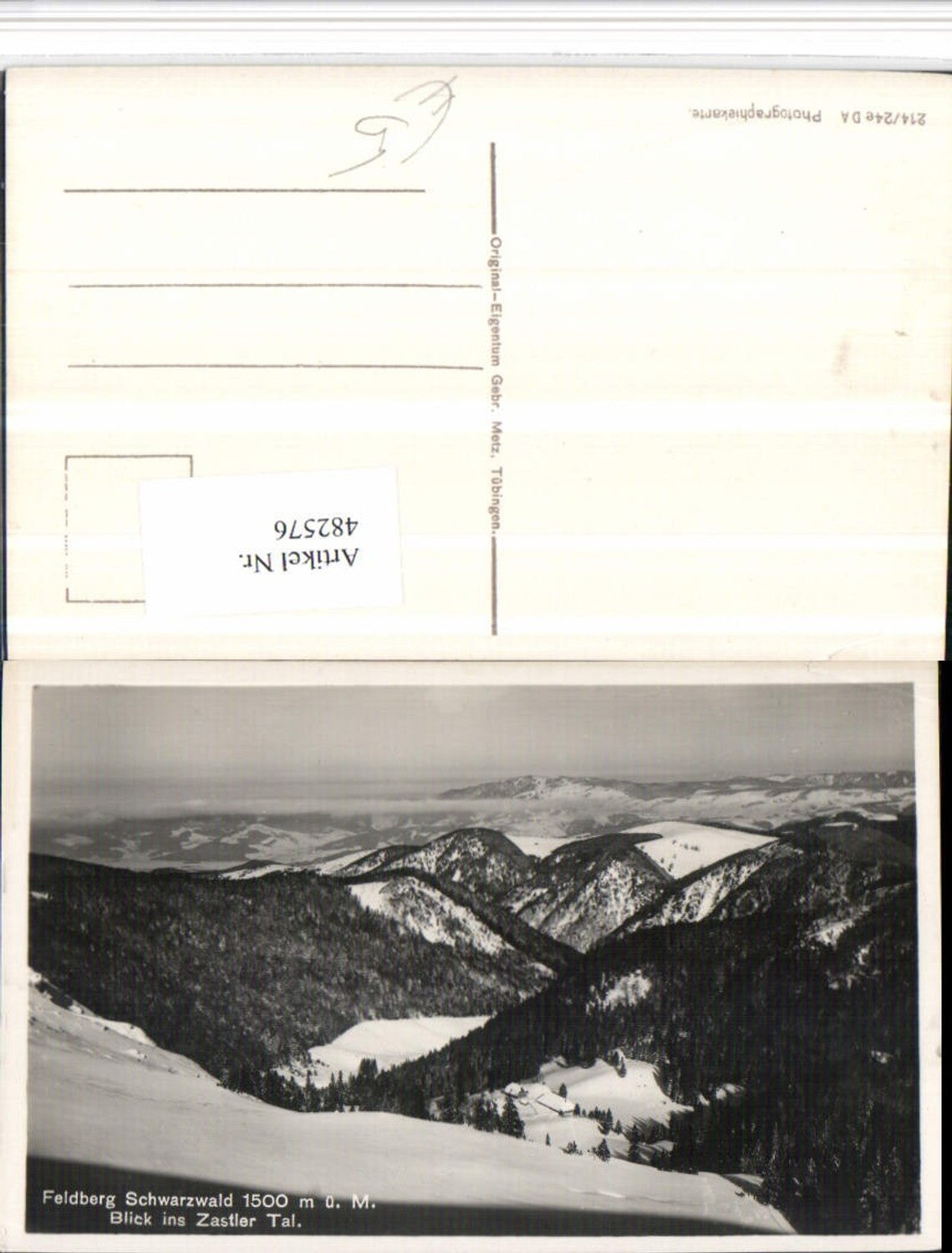 482576,Feldberg im Schwarzwald Blick ins Zastler Tal Winterbild
