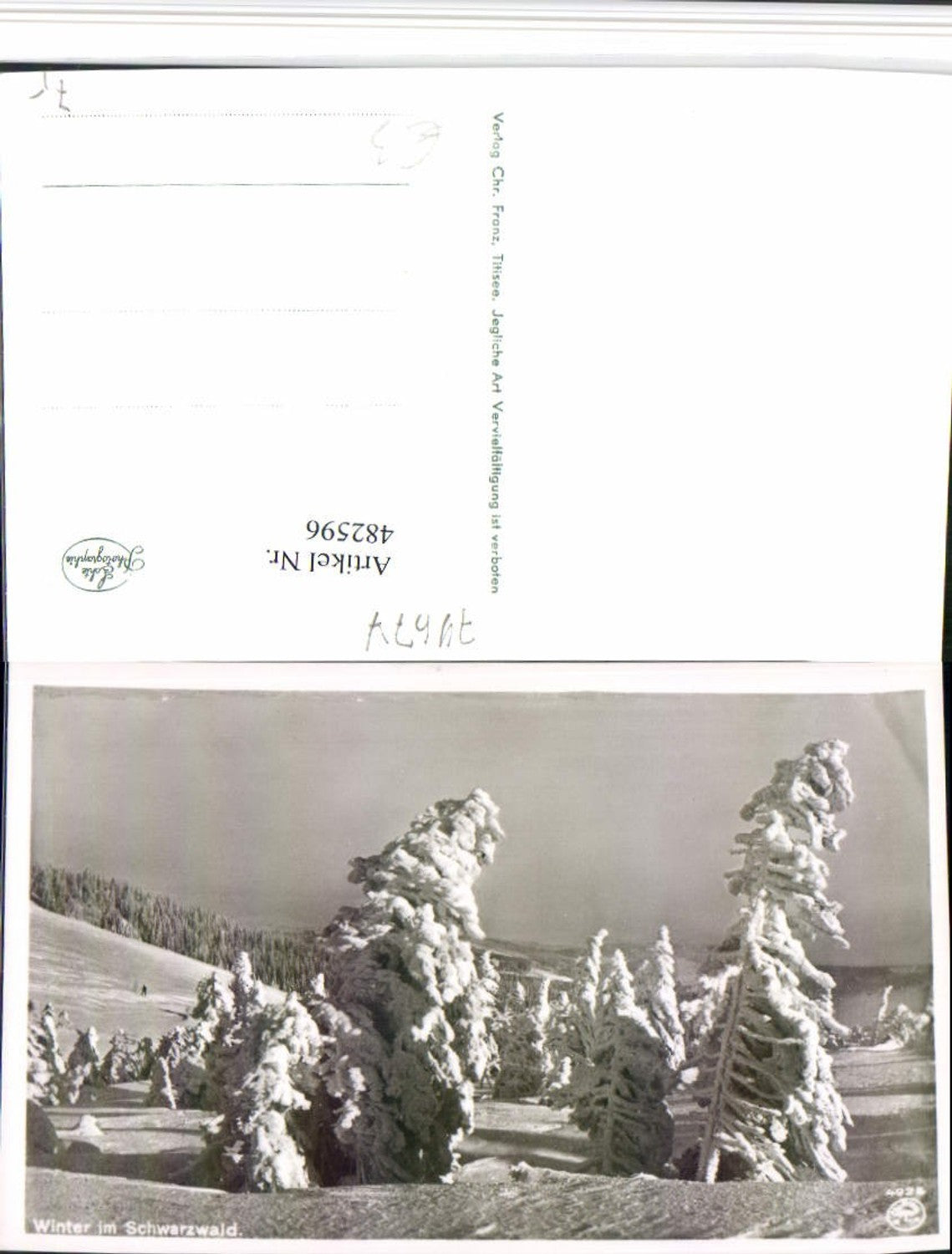 482596,Schwarzwald Winterlandschaft