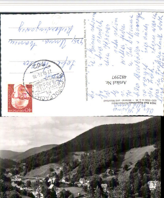 482597, Bad Rippoldsau in the Black Forest (Total)