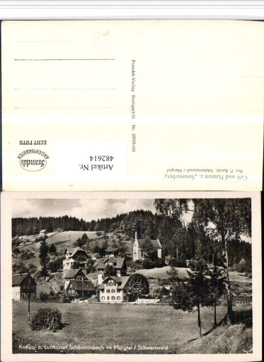 482614, Schönmünzach in the Murg Valley, Black Forest, partial view of the chapel