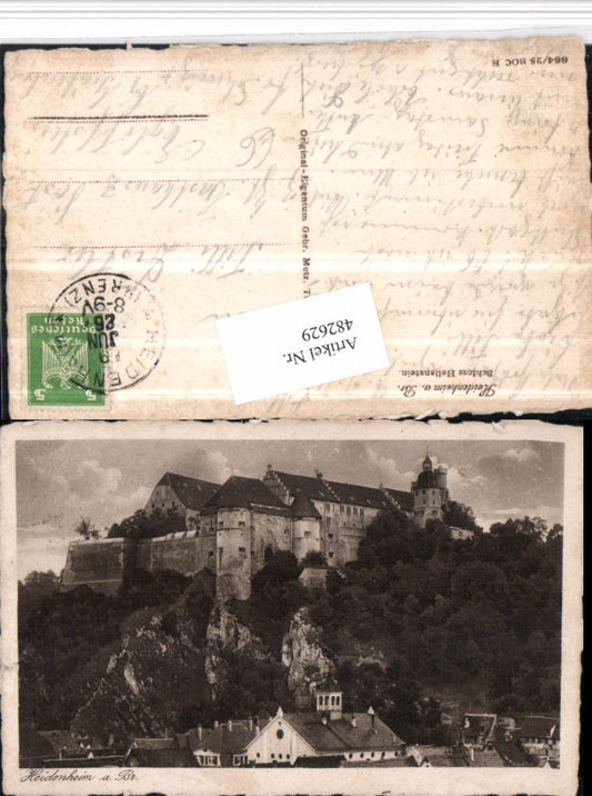 482629, Heidenheim an der Brenz, Hellenstein Castle
