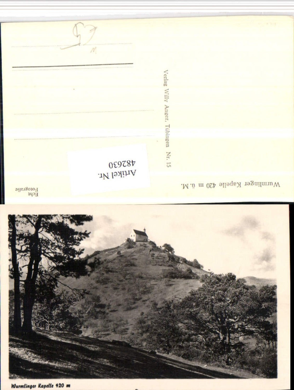 482630,Wurmlinger Kapelle b. Wurmlingen