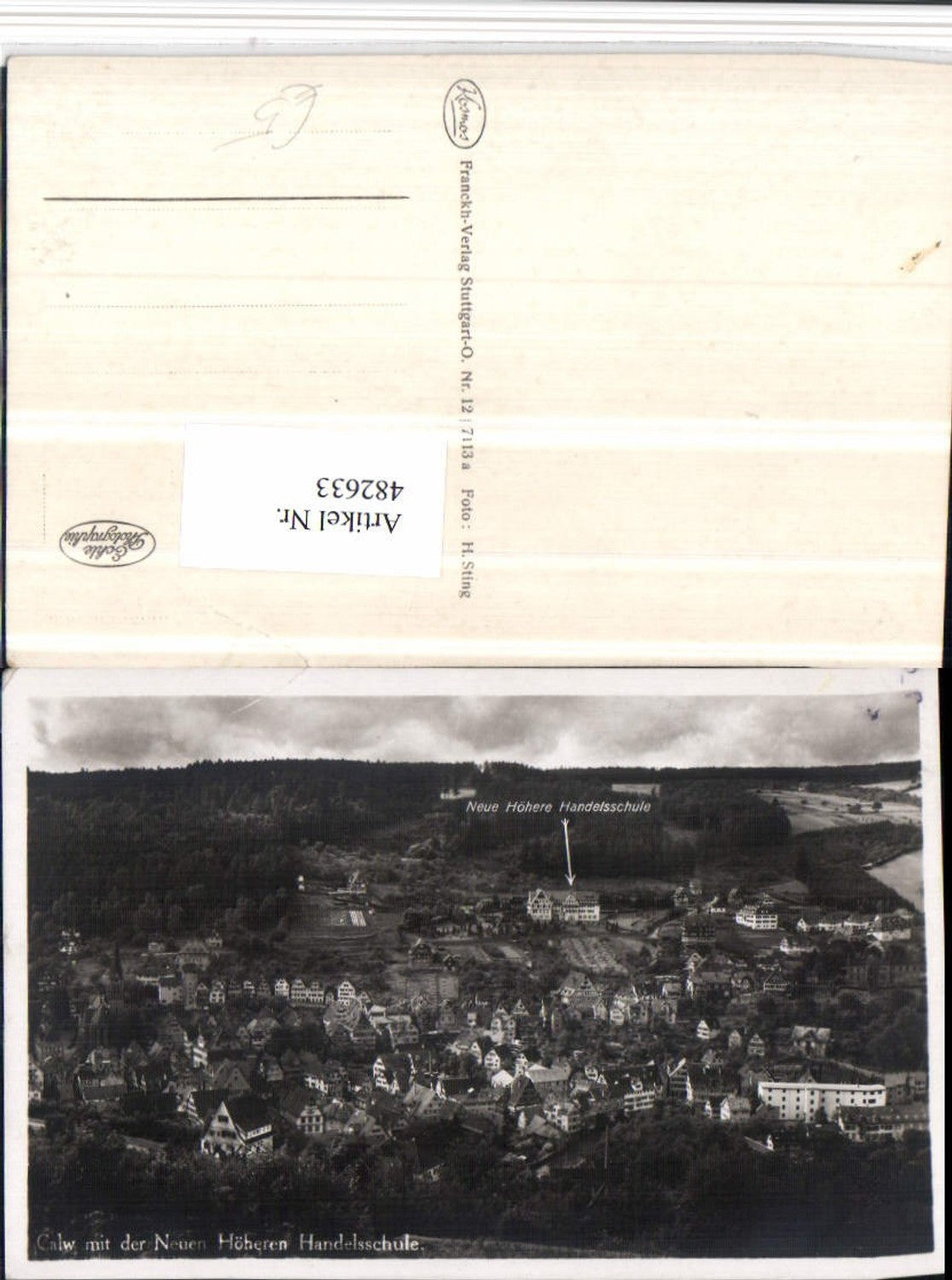 482633, Calw Total with New Higher Commercial School