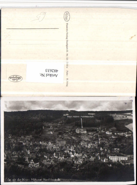 482633, Calw Total with New Higher Commercial School