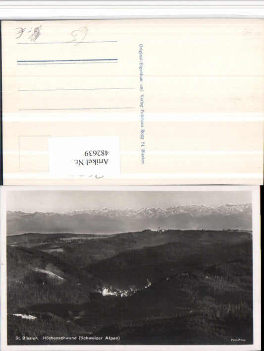 482639, St. Blasien Höchenschwand mountain scenery