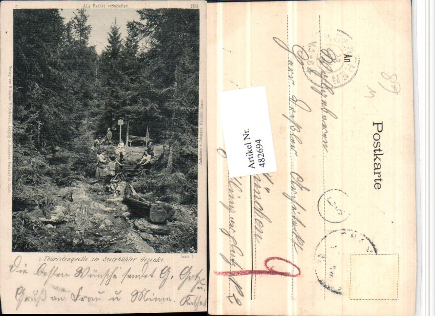 482694,Steinbühler Gesenke b. Bad Kötzting Touristenquelle
