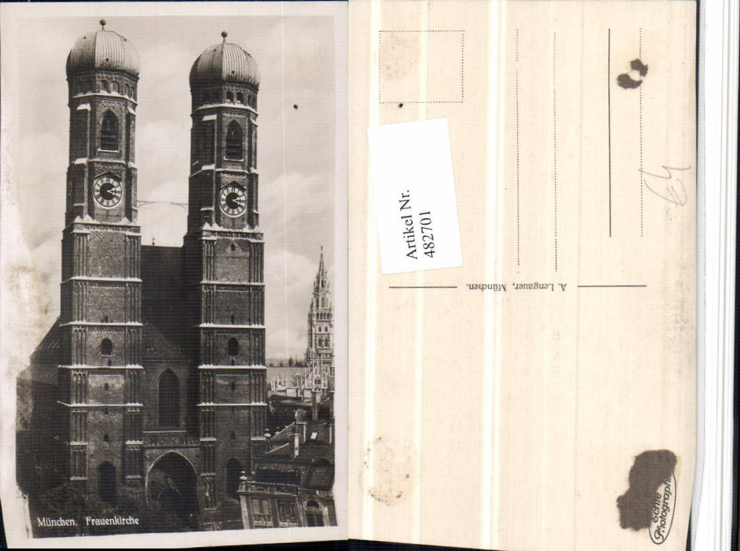 482701, Munich Frauenkirche Church Towers