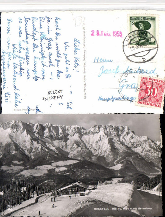 482748,Rossfeld-Hütte Berghütte b. Berchtesgaden Bergkulisse pub Cosy 469