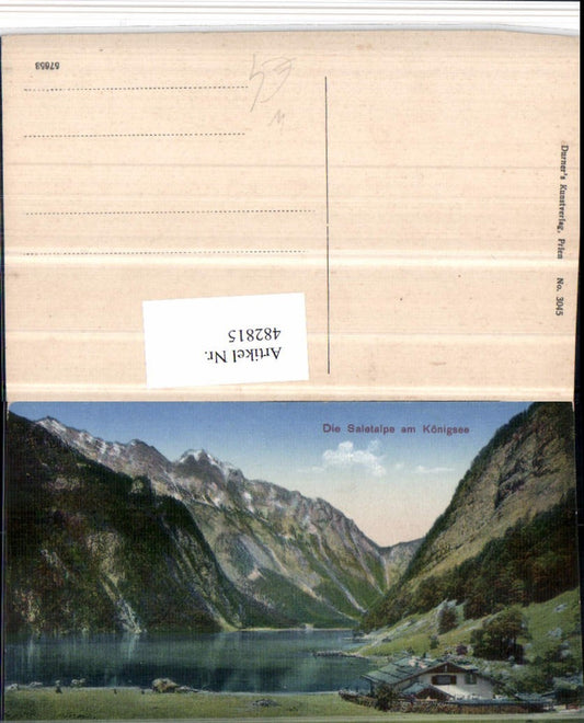 482815,Saletalpe am Königssee See b. Schönau Bergkulisse