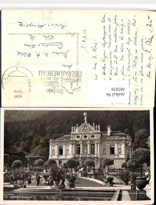 482836,Schloss Linderhof b. Ettal