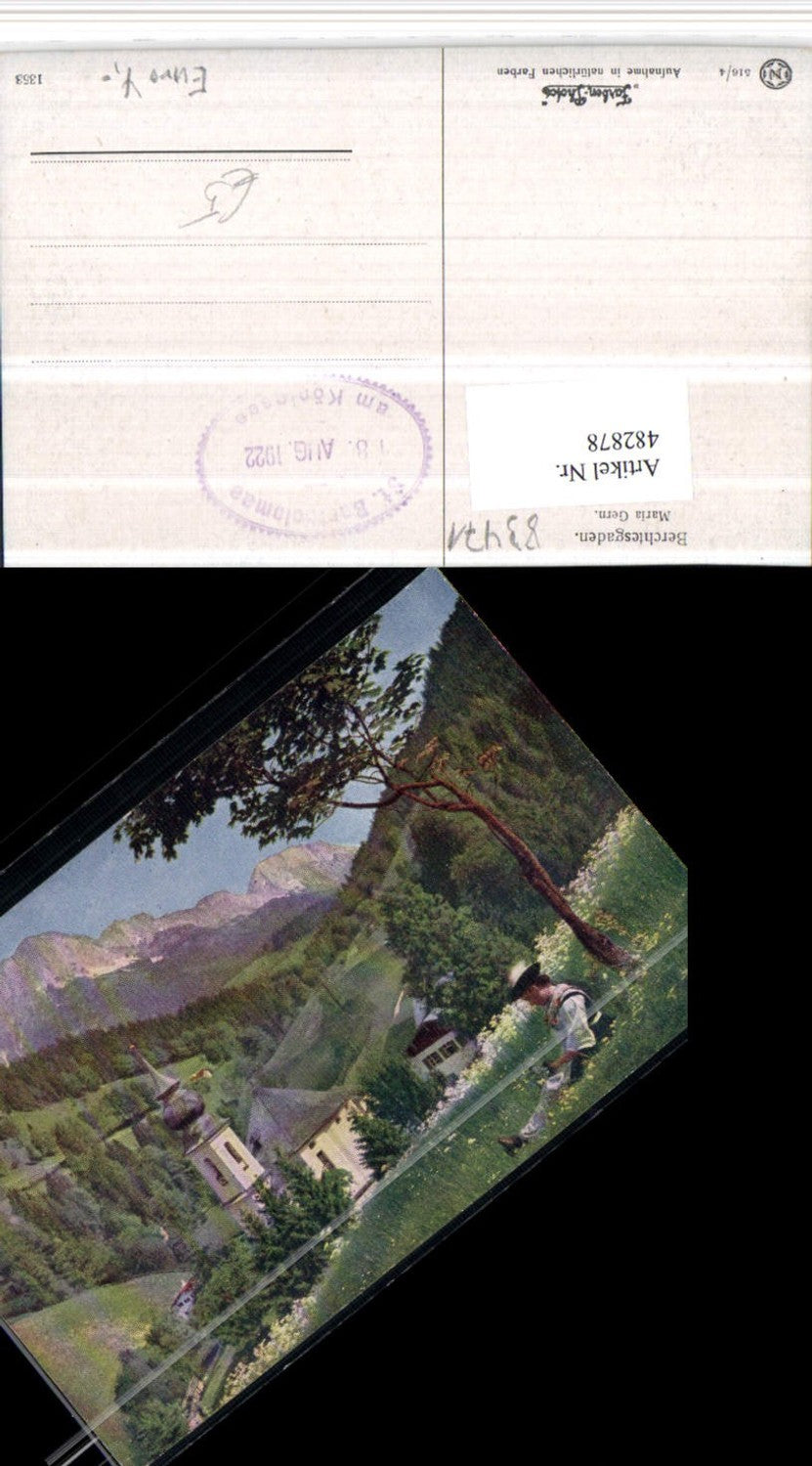 482878,Berchtesgaden Maria Gern Kirche Bergkulisse