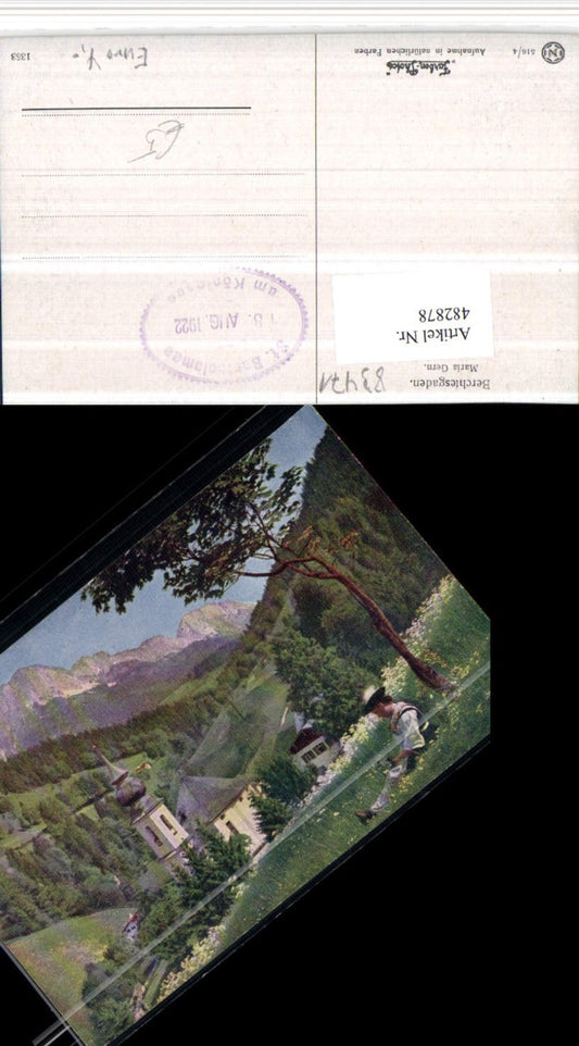 482878,Berchtesgaden Maria Gern Kirche Bergkulisse