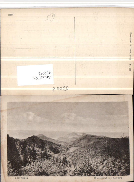 482967,Dreiseenblick vom Lohrberg b. Frankfurt am Main