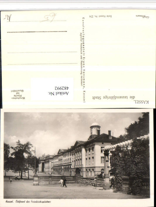 482992,Kassel Ostfront des Friedrichsplatzes
