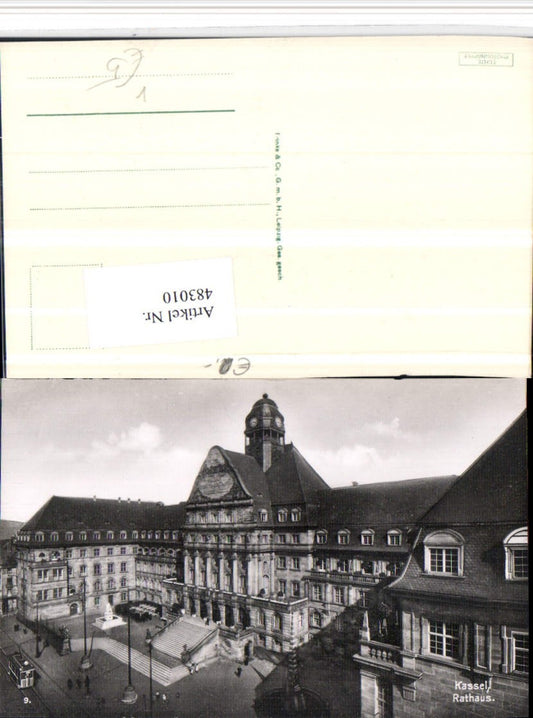 483010,Kassel Rathaus Gebäude pub Trinks & Co 9