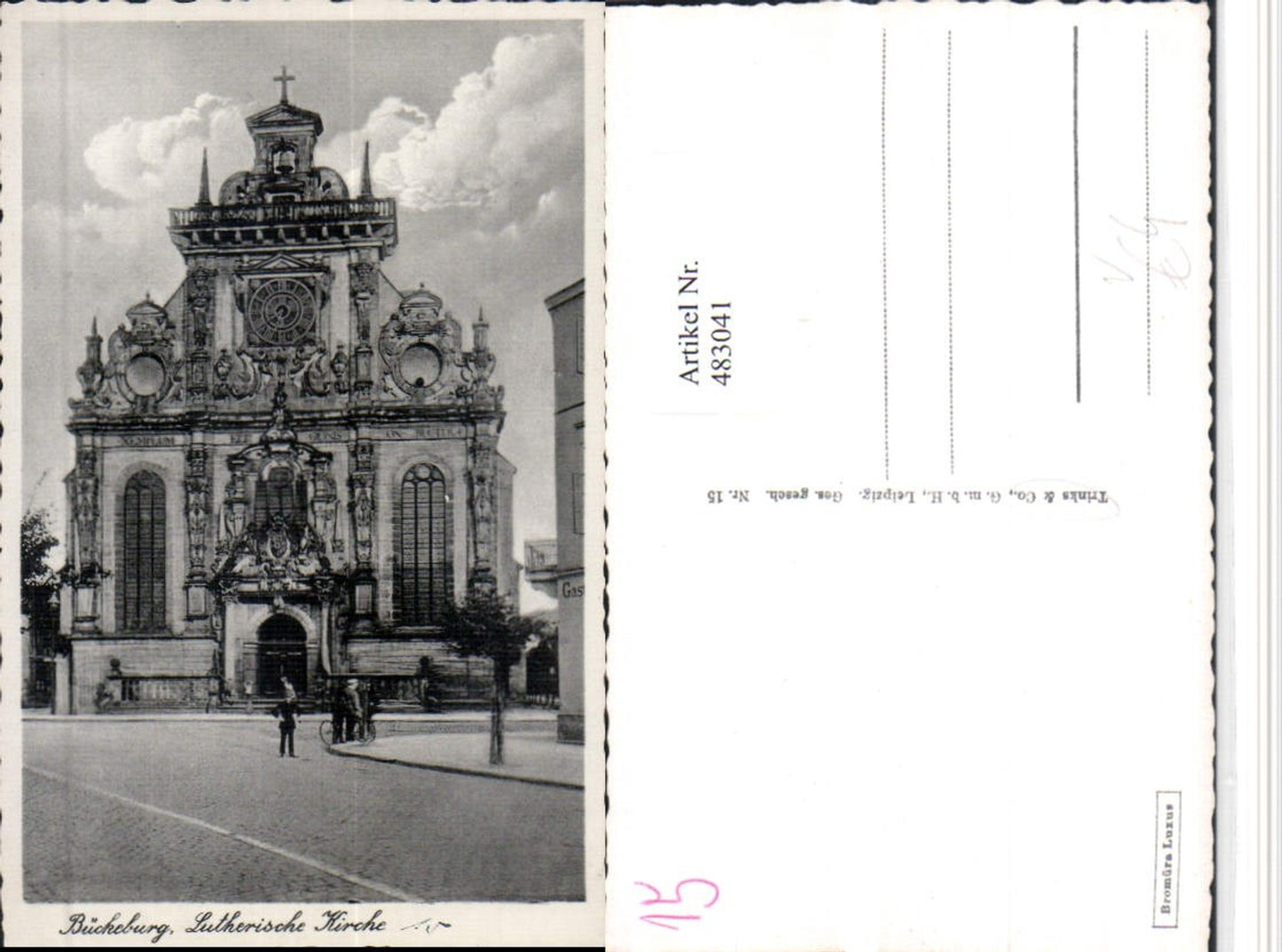 483041,Bückeburg Lutherische Kirche pub Trinks & Co 15