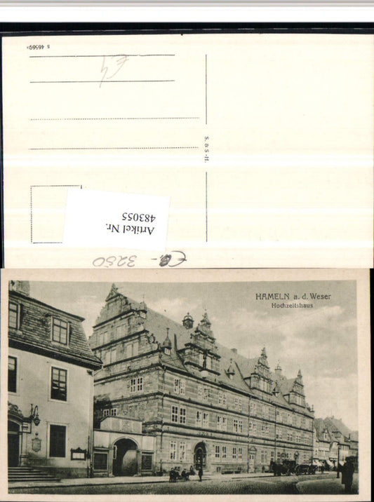 483055,Hameln an d. Weser Hochzeitshaus Gebäude