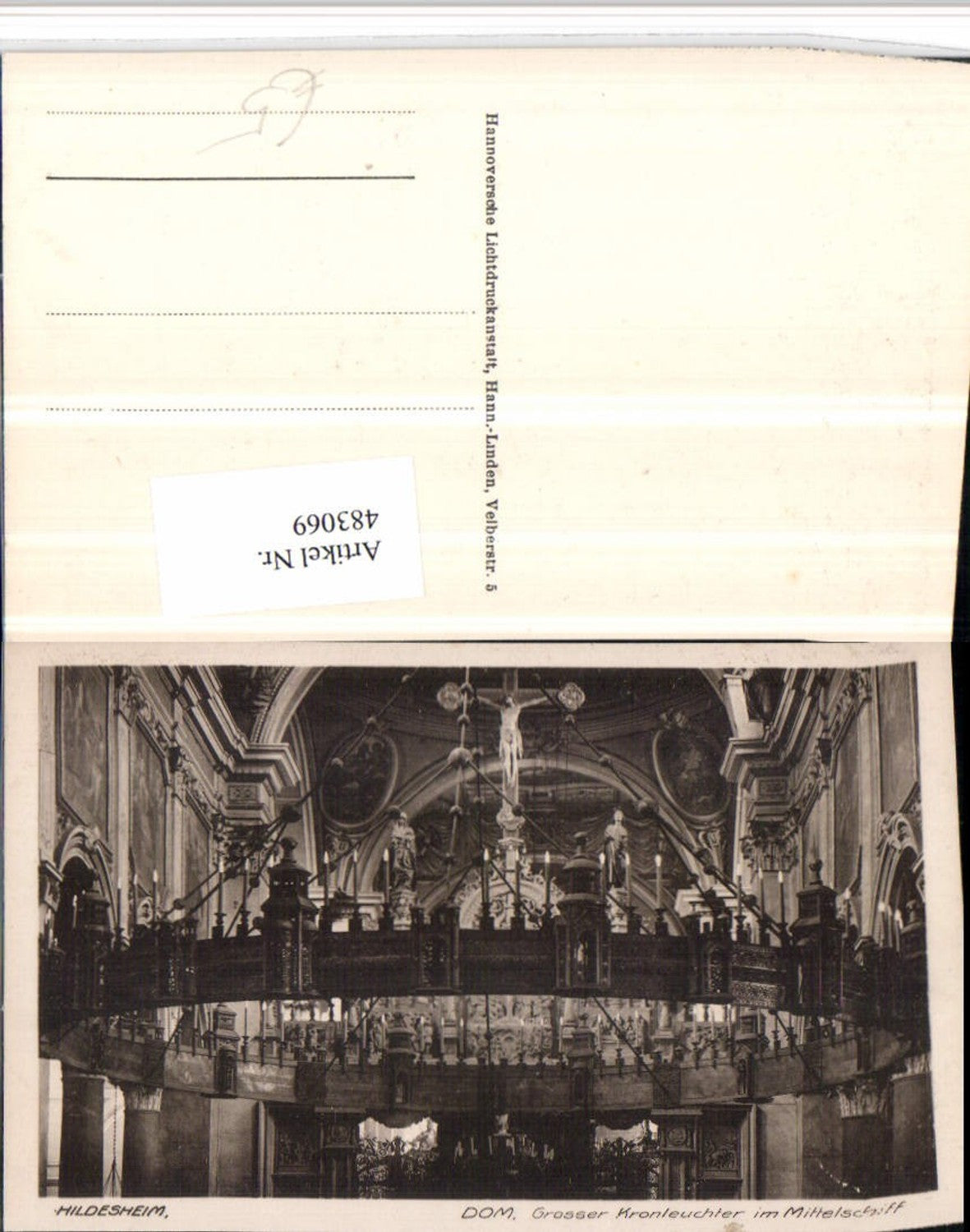 483069,Hildesheim Dom Kirche Kronleuchter
