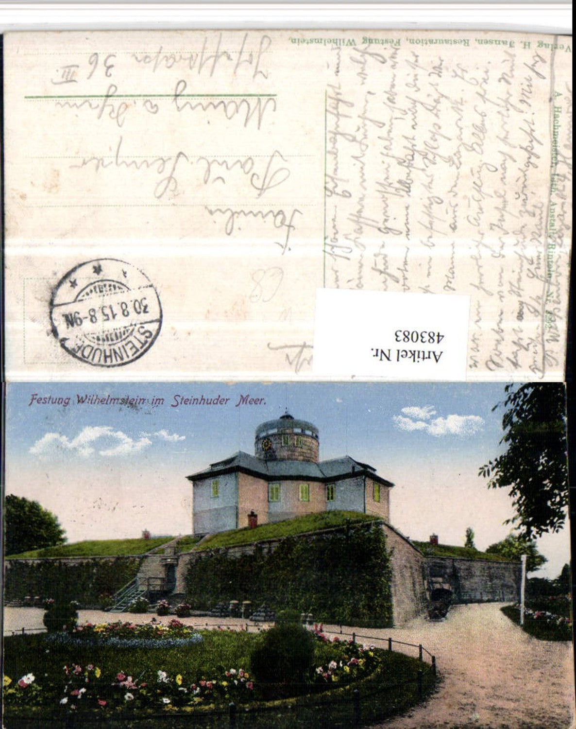 483083,Steinhuder Meer Festung Wilhelmstein