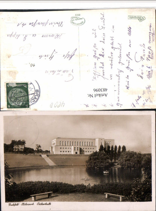 483096,Bielefeld Park Oetkerhalle Gebäude