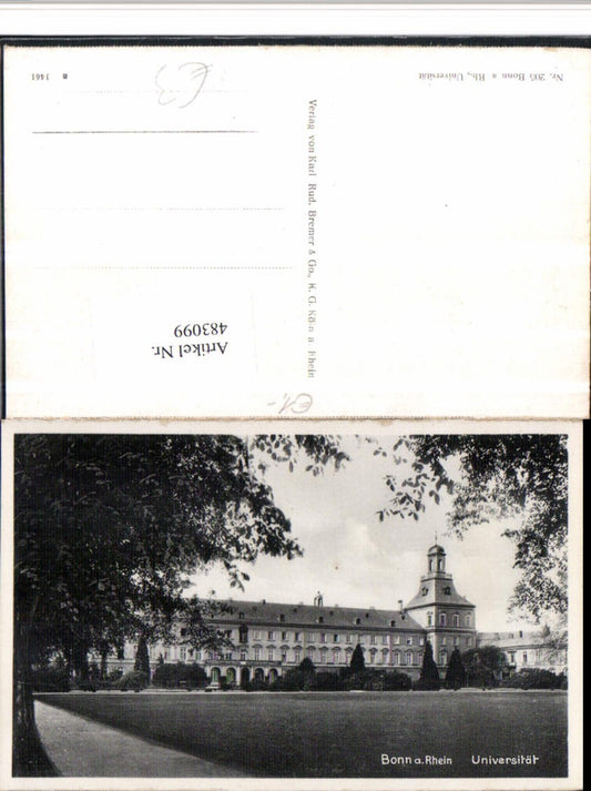 483099,Bonn am Rhein Universität Gebäude